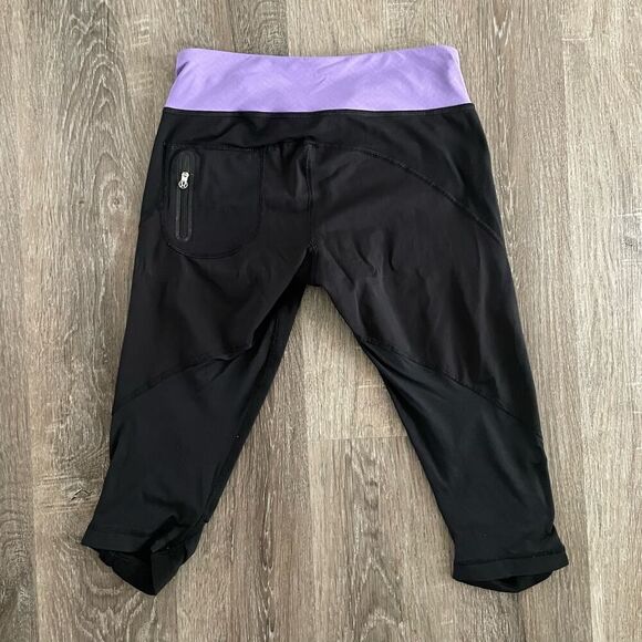 Lululemon Run Fast Free Crop Capri Legging - Size: 6 - Picture 2 of 7